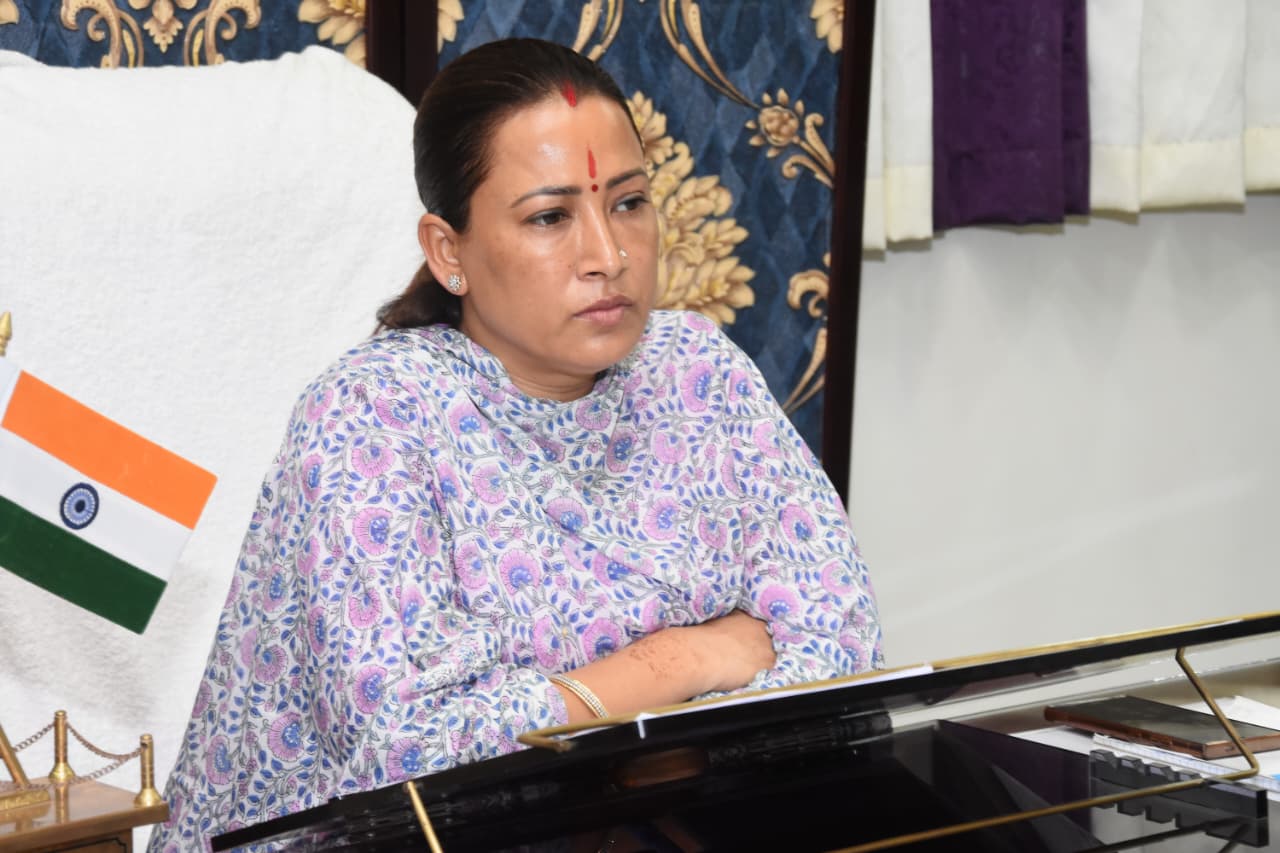 अग्निवीर बनने के लिए युवाओं को तैयार करेगा खेल विभाग, खेल मंत्री रेखा आर्या।