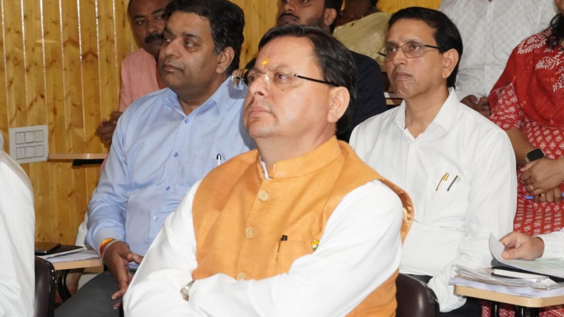 लोगों की भावना के अनुरूप हो निर्माण कार्य, मुख्यमंत्री पुष्कर सिंह धामी।