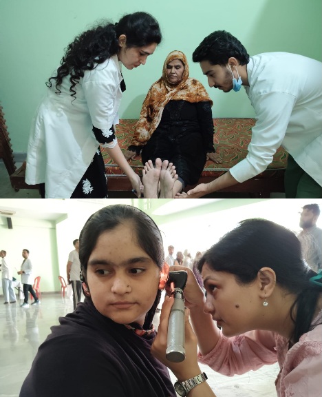 श्री महंत इन्दिरेश अस्पताल ने, हज हाउस पिरान कलियर में लगाया शिविर,1581मरीजों ने उठाया स्वास्थ्य लाभ।