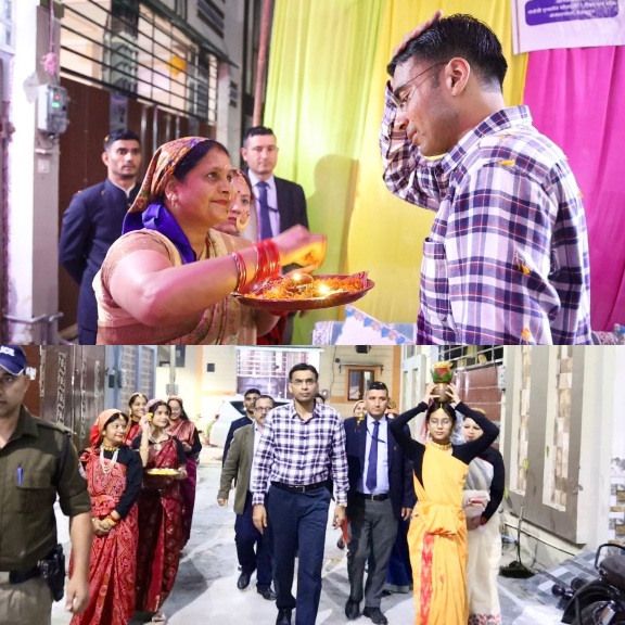 डीएम सविन बंसल की उदारता भाव पर, गदगद हुए गंगोत्री एनक्लेव वासी, महिलाओं ने उन्हें ‘रियल हीरो’ की दी उपाधि।