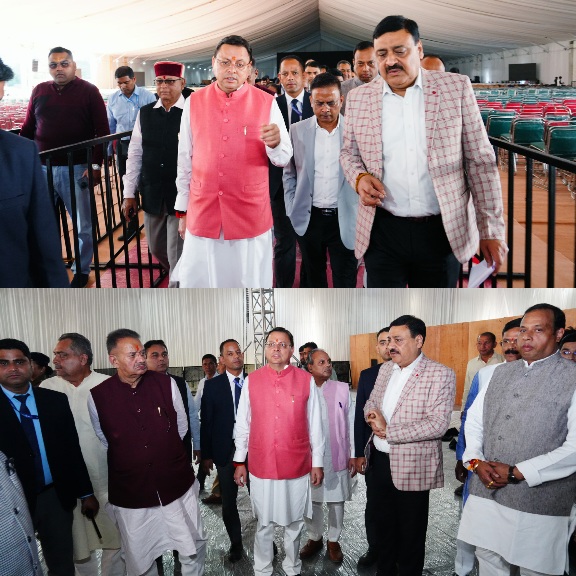 उत्तराखंड राज्य रजत उत्सव की तैयारियां जोरों पर, मुख्यमंत्री धामी ने एफ आर आई में लिया तैयारियों का जायजा।