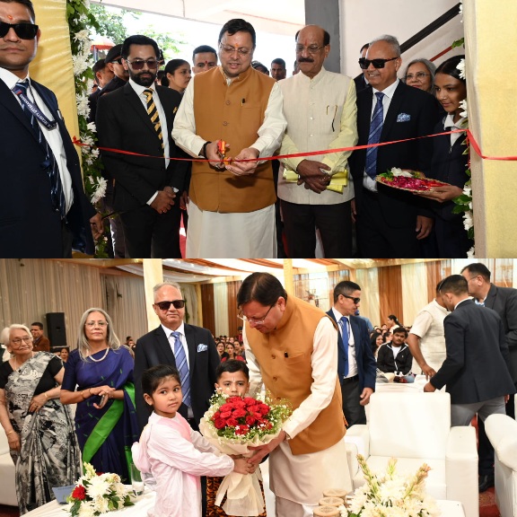 सीएम धामी ऋषिकेश में स्कूल वार्षिकोत्सव कार्यक्रम में हुए शामिल, कहा शिक्षा का उद्देश्य चरित्र निर्माण, राष्ट्र निर्माण एवं मानव उत्थान में हो। 