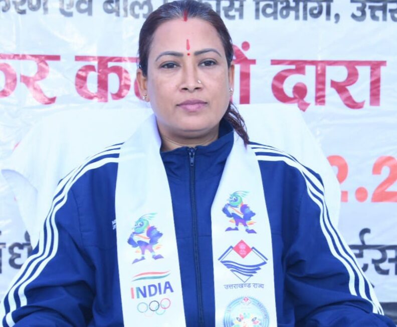 उत्तराखंड को “FICCI द्वारा आयोजित, ‘इंडिया स्पोर्ट्स अवार्ड 2025’ में, सर्वश्रेष्ठ उभरता राज्य का खिताब,मंत्री रेखा आर्या।