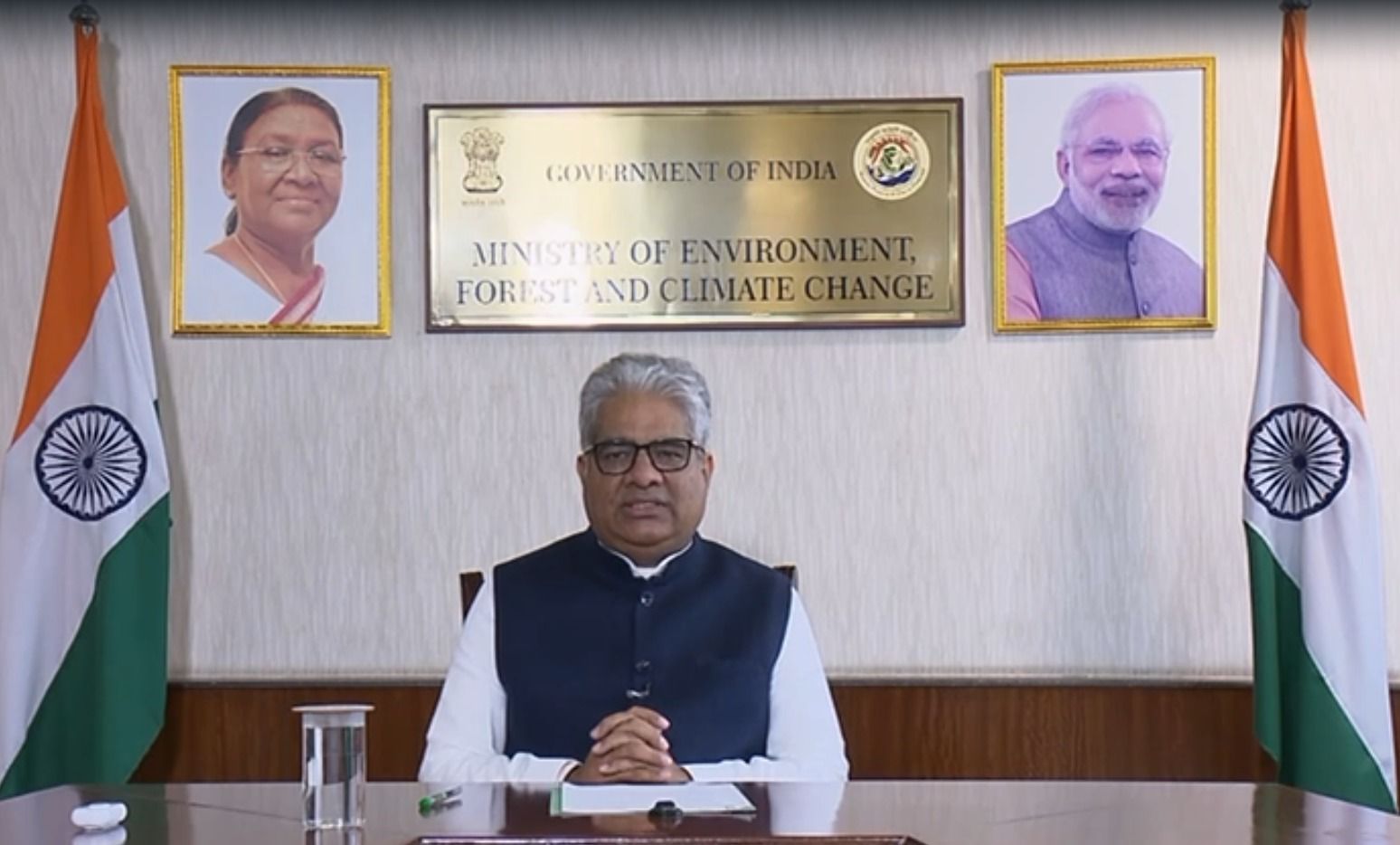 देहरादून में आयोजित विश्व आपदा प्रबंधन सम्मेलन, में केन्द्रीय मंत्री भूपेंद्र यादव ने, प्रतिभागियों को वर्चुअल किया संबोधित।