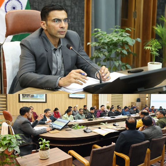 डीएम सविन बंसल का निर्देश, सभी विभाग तुरंत करें पोर्टल पर प्रगति अपडेट, देरी या बहाने क्षम्य नहीं।