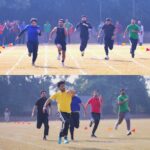 एसजीआरआर मेडिकल काॅलेज एटलिटिका -2025 में, प्रद्यूमन ने लगाई सबसे लम्बी छलांग।