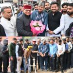 डीएवी पीजी कॉलेज में 100 फीट ऊँचे राष्ट्रीय ध्वज की, स्थापना कार्यं का किया भूमि पूजन, कैबिनेट मंत्री गणेश जोशी।