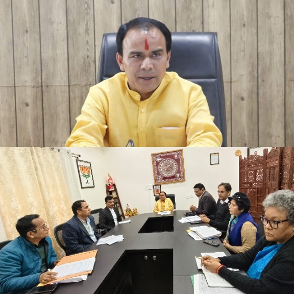 स्वास्थ्य मंत्री डॉ. रावत ने अधिकारियों को दिये सख्त निर्देश, 1 जनवरी से अनिवार्य होगी बायोमेट्रिक उपस्थिति।   
