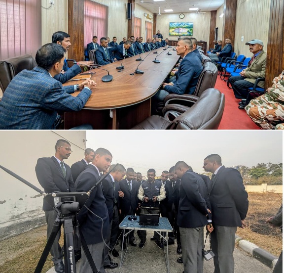 उत्तराखंड अंतरिक्ष उपयोग केंद्र में, आईटीबीपी के असिस्टेंट कमांडेंट रैंक के अधिकारियों के लिए दो दिवसीय शैक्षणिक भ्रमण व प्रशिक्षण कार्यक्रम हुआ आयोजित।