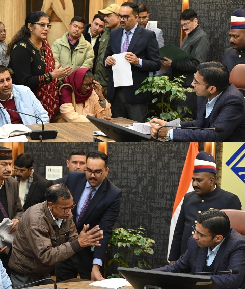 70 वर्षीय बुजुर्ग को राहत, पेंशन न मिलने की समस्या का डीएम सविन बंसल ने मौके पर किया निपटारा।