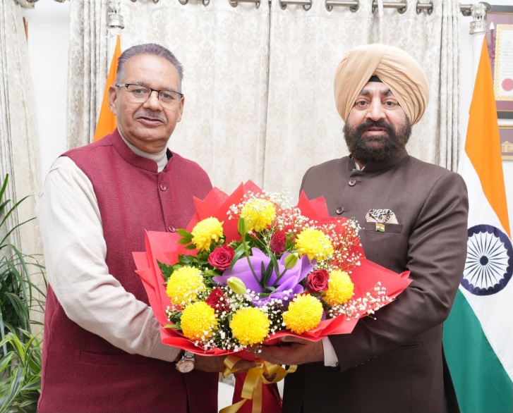 राजभवन का नाम लोक भवन होने पर, राज्यपाल को बधाई एवं शुभकामनाएं दी, कैबिनेट मंत्री गणेश जोशी।