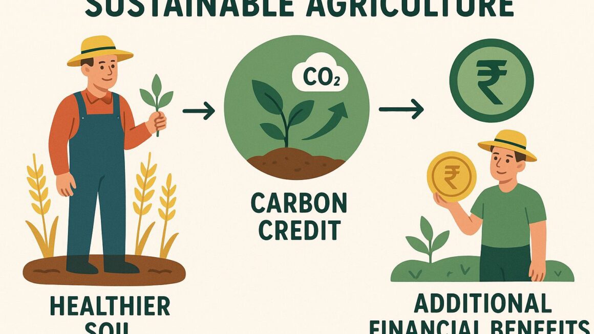 मिट्टी से आय का नया अवसर, कार्बन क्रेडिट मॉडल आईआईटी रुड़की और उत्तर प्रदेश सरकार द्वारा जारी। 