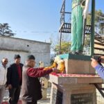 सैनिक कल्याण मंत्री गणेश जोशी ने, पूर्व थल सेना प्रमुख जनरल स्व. विपिन चंद्र जोशी को श्रद्धांजलि अर्पित की।