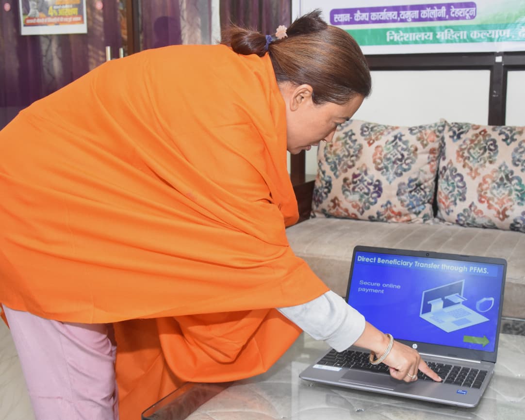 वात्सल्य योजना के तहत लाभार्थियों को, 3 करोड़ 9 लाख रुपए खातों में किए ट्रांसफर, मंत्री रेखा आर्या।