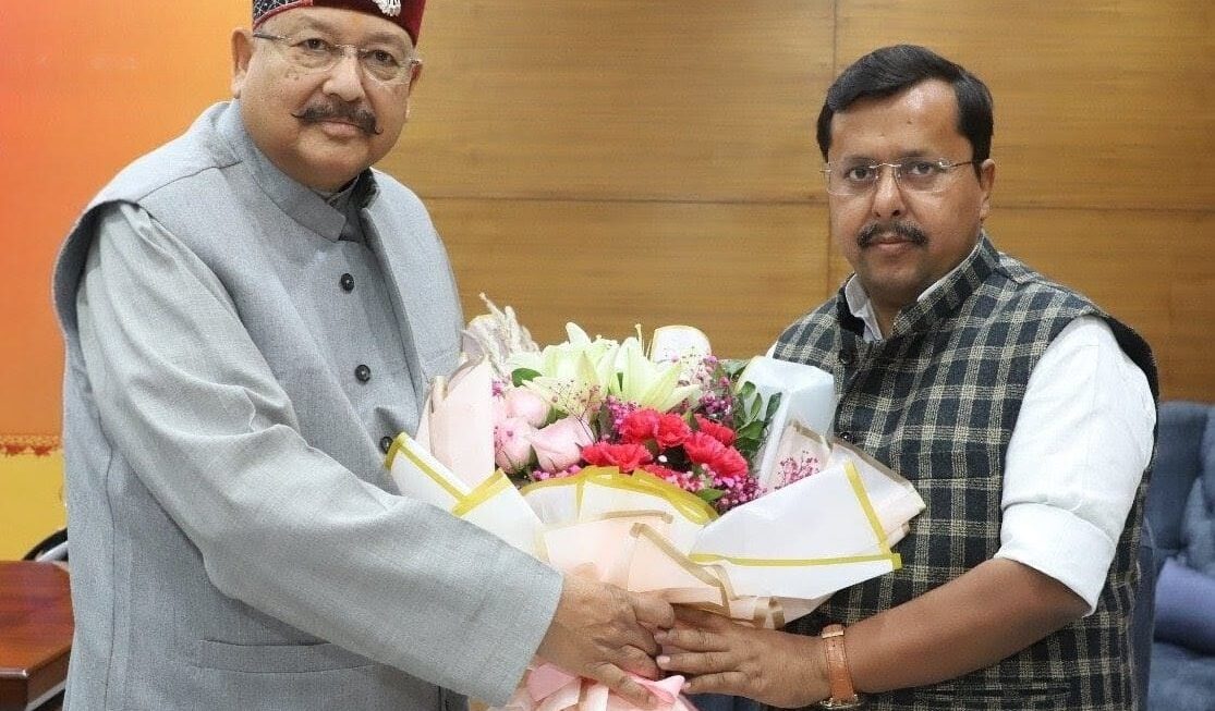 कैबिनेट मंत्री सतपाल महाराज ने की, भाजपा के नवनियुक्त राष्ट्रीय कार्यकारी अध्यक्ष से शिष्टाचार भेंट।