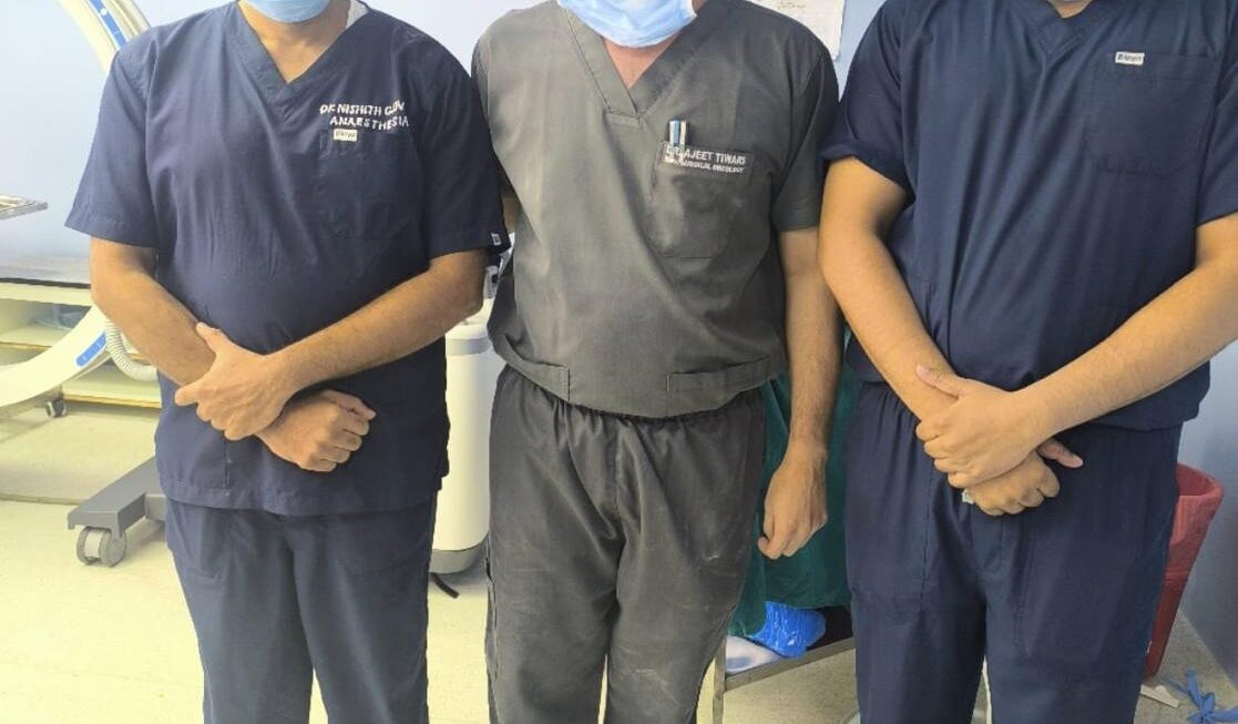 श्री महंत इन्दिरेश अस्पताल के, डाॅक्टरों के नाम एक और बड़ी उपलब्धि।