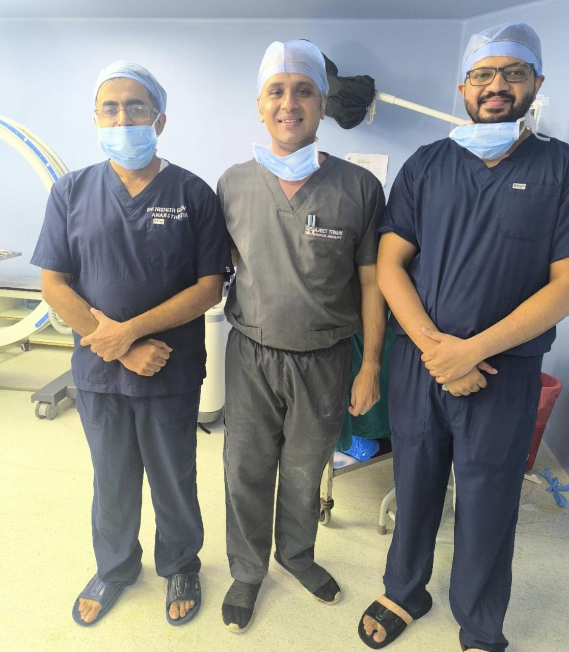 श्री महंत इन्दिरेश अस्पताल के, डाॅक्टरों के नाम एक और बड़ी उपलब्धि।