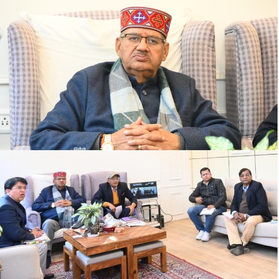 जंगली जानवरों से कृषि फसलों की सुरक्षा के लिए दिया जाए बजट, कृषि मंत्री गणेश जोशी।