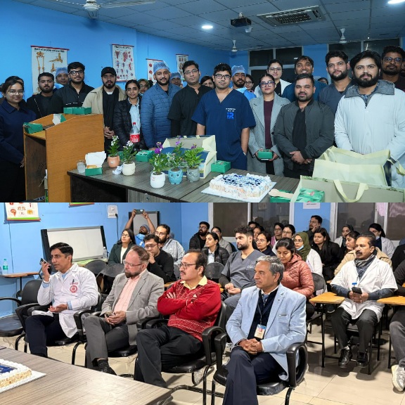 श्री महंत इन्दिरेश अस्पताल में रही, वैश्विक इंटरवेंशनल रेडियोलॉजी (आईआर) दिवस की धूम। 