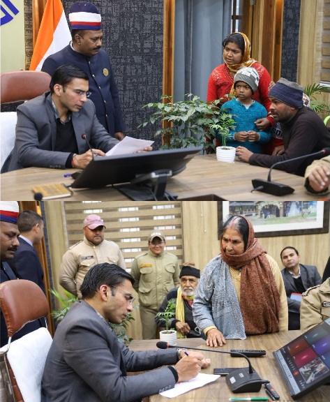 जिला प्रशासन का जनता दर्शन, पीड़ितों की सुनवाई समयबद्ध निस्तारण से बढता जन विश्वास।