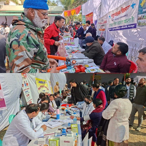 सरकार आपके द्वार, सुदूरवर्ती न्याय पंचायत सोरना में लगा बहुउद्देशीय शिविर, 677 लाभार्थियों को मिला सेवाओं का लाभ।