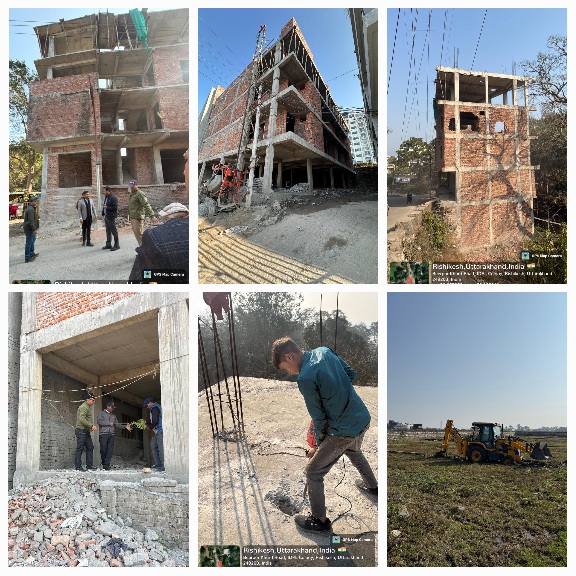 अवैध निर्माण व प्लॉटिंग पर एमडीडीए का शिकंजा, कई स्थानों पर सीलिंग व ध्वस्तीकरण की कार्रवाई।