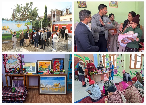 डीएम सविन बंसल के प्रयासों से, बुजुर्ग महिलाओं को सम्मानजनक आश्रय, 30 बेड का दो मंजिला भवन 1 वर्ष में लगभग तैयार।