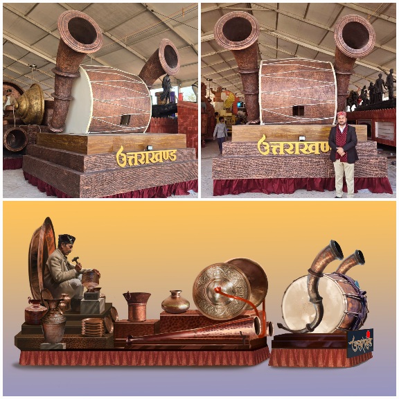 भारत पर्व आयोजन के दौरान लाल किले में, 26 से 31 जनवरी तक प्रदर्शित होगी “आत्मनिर्भर उत्तराखण्ड” की झांकी।