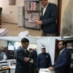 डीएम सविन बंसल का सब रजिस्ट्रार कार्यालय में छापा, करोड़ों की स्टाम्प चोरी की आशंका।