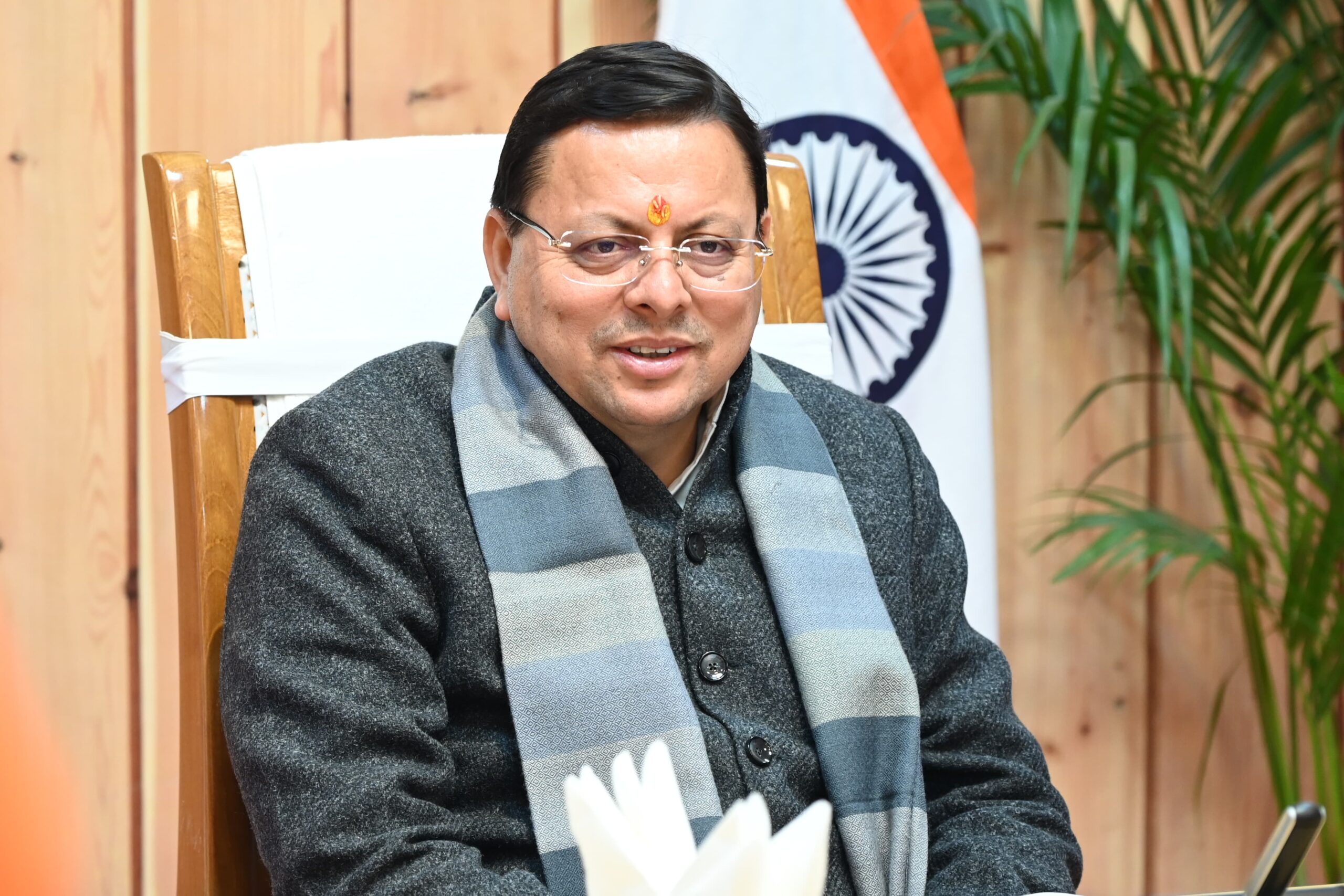 मुख्यमंत्री पुष्कर सिंह धामी ने प्रदान की, विभिन्न विकास योजनाओं के लिये, ₹183.71 करोड की धनराशि।