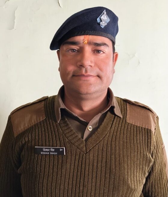 उत्तराखण्ड पुलिस के आरक्षी किशन सिंह का, विदेश मंत्रालय भारत सरकार में चयन।
