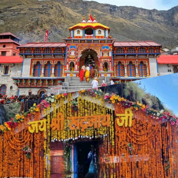 23 अप्रैल को ब्रह्म काल मुहूर्त पर 6:15 बजे खोले जाएंगे, विश्व प्रसिद्ध बदरीनाथ धाम के कपाट। 