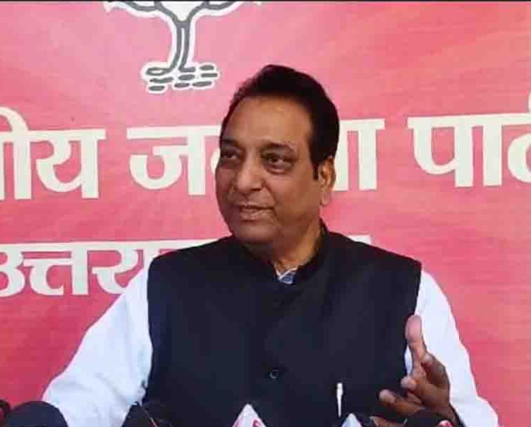 हरदा और कांग्रेस क्षत्रपों का प्रदर्शन अंदरूनी संघर्ष का परिणाम, विनोद चमोली।