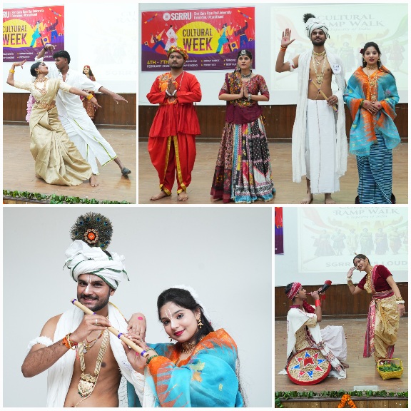 श्री गुरु राम राय विश्वविद्यालय में, सांस्कृतिक सप्ताह का जोरदार आगाज़।