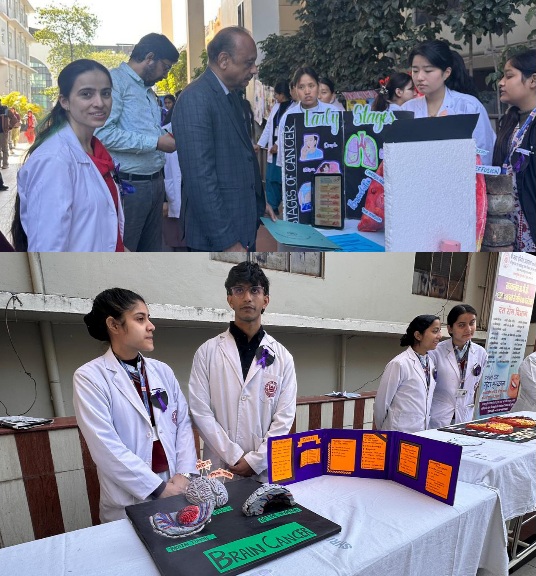 विश्व कैंसर दिवस पर, श्री महंत इन्दिरेश अस्पताल ने, चलाया जनजागरूकता अभियान।
