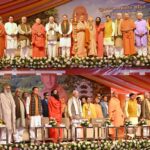 मुख्यमंत्री पुष्कर सिंह धामी ने, हरिद्वार में ‘संत सम्मेलन’ में किया प्रतिभाग।