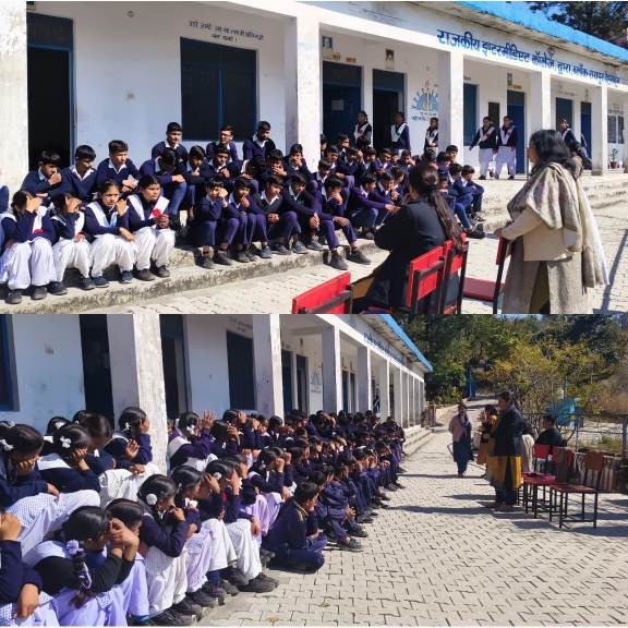 डीएम सविन बंसल के निर्देशन में, रायपुर क्षेत्र के विद्यालयों में बाल अधिकारों पर चलाया जागरूकता अभियान।