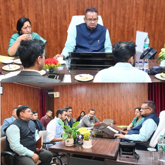 मसूरी में भिलाडू स्टेडियम निर्माण को लेकर, कैबिनेट मंत्री गणेश जोशी ने की समीक्षा, वन स्वीकृति प्रक्रिया में तेजी के दिए निर्देश।