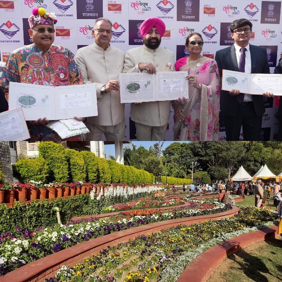 राज्यपाल ने वसंतोत्सव का किया  शुभारंभ, इस वर्ष के लिए चयनित ‘‘भोज पत्र’’ के, विशेष पोस्टल कवर का भी किया विमोचन।