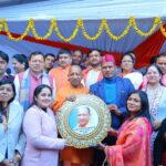 संस्कारयुक्त शिक्षा से होगा राष्ट्र निर्माण, भौतिक विकास मात्र साधन, मुख्यमंत्री योगी आदित्यनाथ।