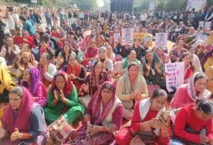 अंकिता न्याय यात्रा की महापंचायत में, सुप्रीम कोर्ट की निगरानी में सीबीआई जांच की मांग।