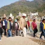 कैबिनेट मंत्री सुबोध उनियाल ने मुनि की रेती, ढालवाला एवं तपोवन क्षेत्र में, चल रहे निर्माणाधीन कार्यों का किया स्थलीय निरीक्षण।