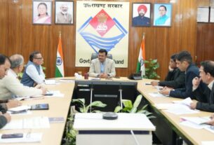 मुख्य सचिव ने टिहरी झील को ग्लोबल डिटिनेशन के रूप में, विकसित किये जाने के को लेकर दिए निर्देश।