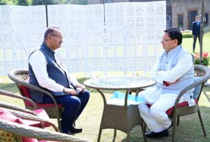 एलकेडी मोटर मार्ग केे पुर्ननिर्माण के लिए रुपये, 14.55 करोड़ स्वीकृत करने पर मुख्यमंत्री किया धन्यवाद, कैबिनेट मंत्री गणेश जोशी।