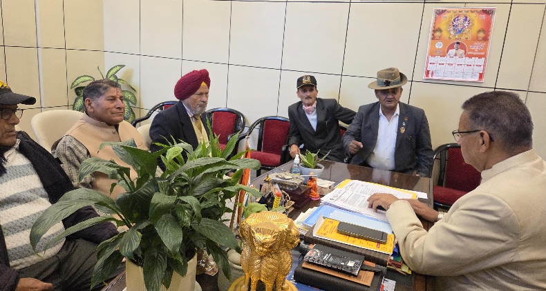 रानीपोखरी में सीएसडी कैंटीन के लिए, धनराशि स्वीकृत होने पर पूर्व सैनिकों ने, सैनिक कल्याण मंत्री गणेश जोशी का जताया आभार।