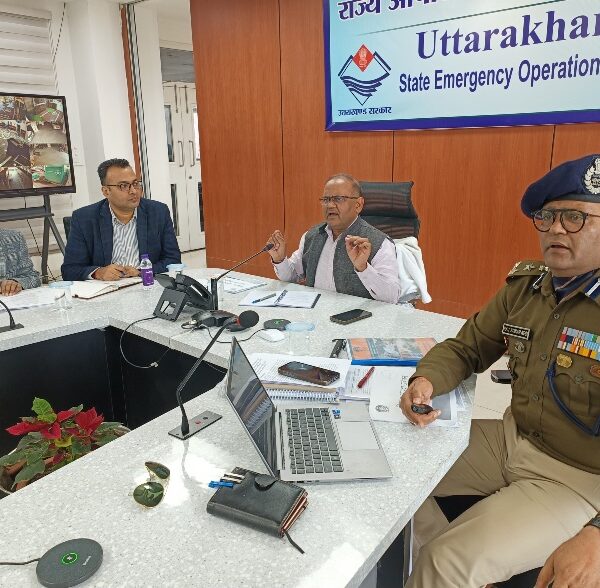 सचिव आपदा प्रबंधन ने की प्रगति की समीक्षा, जल्द जारी होंगी एसडीएमपी व डीडीएमपी।