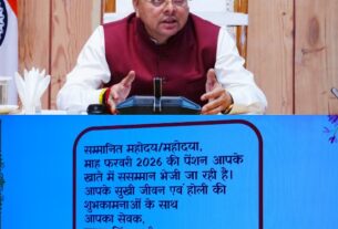 मुख्यमंत्री धामी के वन-क्लिक से जारी हुई, फरवरी 2026 की पेंशन किश्त, 9.57 लाख से अधिक लाभार्थी हुए लाभान्वित।