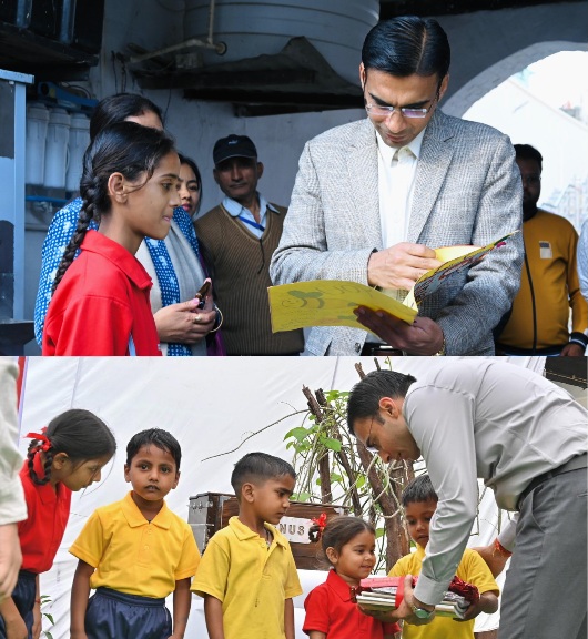 डीएम सविन बंसल के प्रयासों से, मुख्यधारा से जुड़ने लगा सड़क पर बिखरा बचपन।