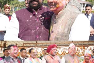 लोक भवन में राज्यपाल से मुलाकात कर, सीएम धामी सहित कई नेताओं ने दी होली की शुभकामनाएं।