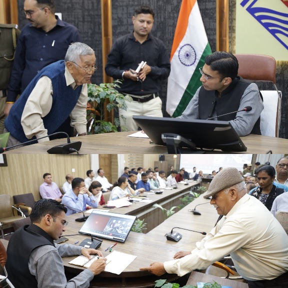 मुख्यमंत्री के जन सेवा के संकल्प से प्रेरित डीएम सविन बंसल जन दर्शन, त्वरित न्याय; प्रभावी एक्शन, फरियादियों का उमड़ता सैलाब, मौके पर ही निस्तारण।